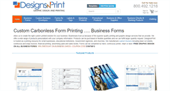 Desktop Screenshot of designsnprint.com